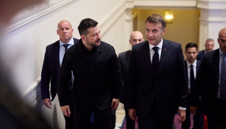 Зеленський і Макрон: Україна першою отримає SAMP/T NG та 16 Rafale