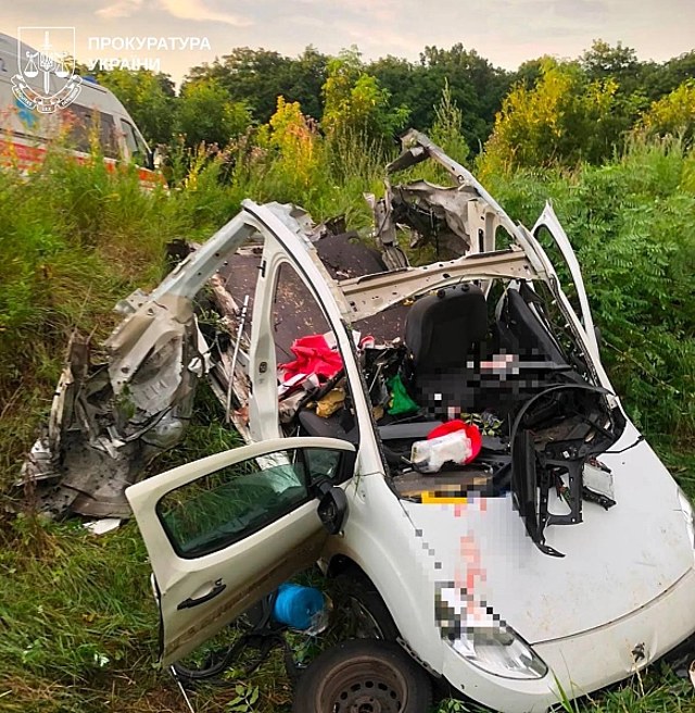 Харківська прокуратура підтвердила удар БпЛА по цивільному авто: є загиблий