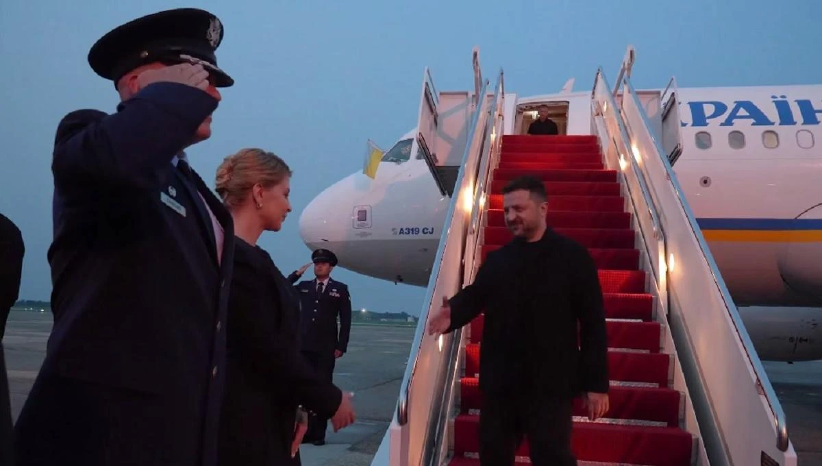 Зеленський під час візиту до США