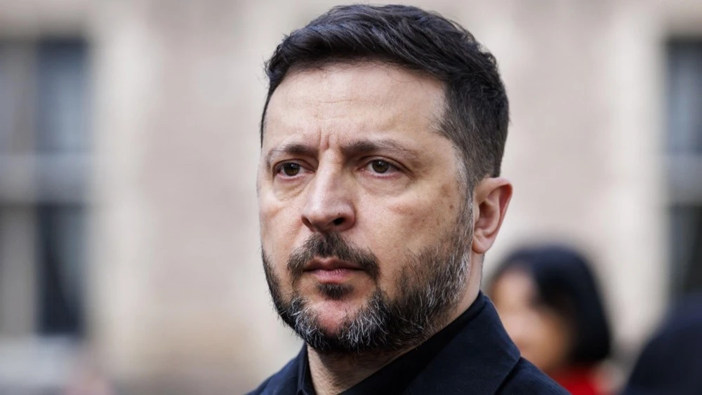 Президент України Володимир Зеленський під час виступу