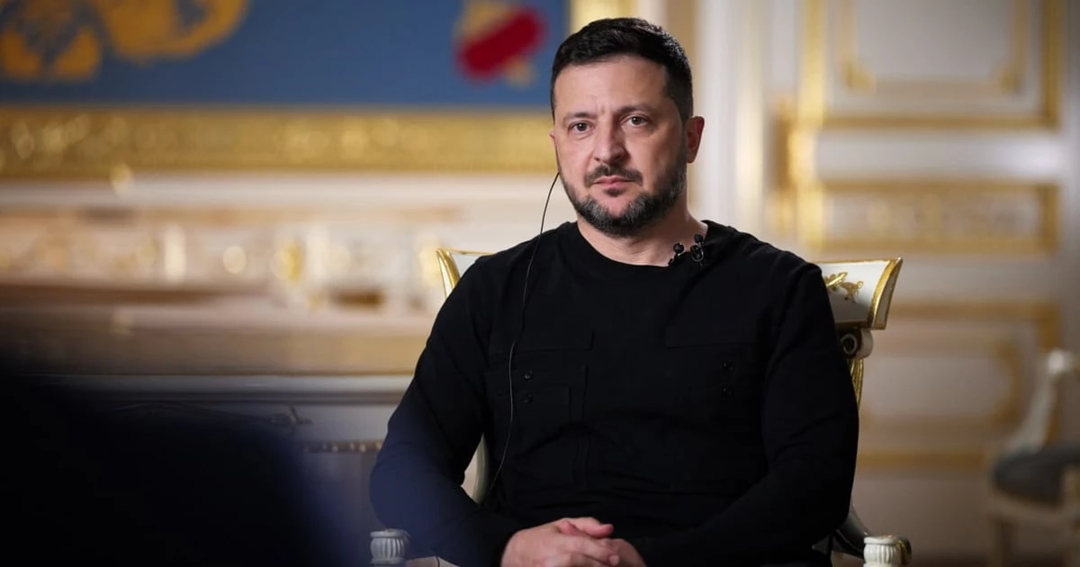 Президент України Володимир Зеленський під час виступу на Генеральній Асамблеї ООН у Нью-Йорку