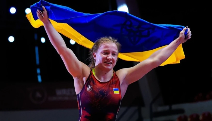 Марія Винник, борчиня збірної України (фото United World Wrestling)