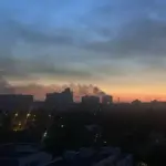 Ілюстративне фото вибухів у Києві без оголошення повітряної тривоги