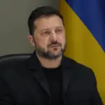Президент Володимир Зеленський під час брифінгу