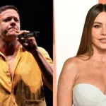 Ден Рейнольдс і Софія Вергара під час спільної вечері
